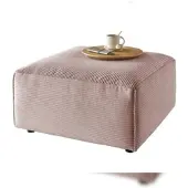 KAWOLA POLSTERHOCKER RANI Pink Cord