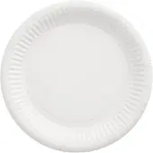 0 0 100 Teller, Pappe "pure" rund Ø 20 cm - weiss