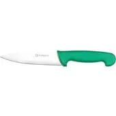 Stalgast GmbH Küchenmesser, HACCP, Griff grün, Edelstahlklinge 22 cm