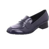 Gabor Damen Slipper mit rundem Zehenabschluss, kleinem Blockabsatz und gepolsterter Lederdecksohle