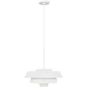 Elstead Lighting Elstead Brisbin Hängeleuchte E27 Mattes Weiß