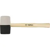GRUPA TOPEX 02A355 337mm Hartholzstiel 63mm Gummihammer