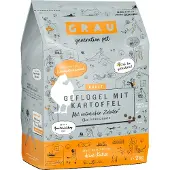 Grau Katze Geflügel mit Kartoffel 2 kg Futter