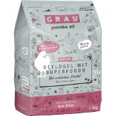 Grau Katze Kitten Geflügel mit Superfoods 2 kg Futter