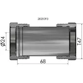 Elvedes Tretlager Thread fit T47 Shimano extern 68 mm