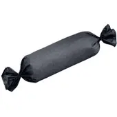 TRAUMSCHLAF Uni Mako-Satin Kissenbezüge Nackenrollenbezug 15x40 cm | titan - grau