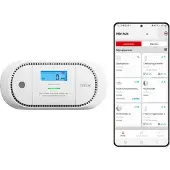 X-Sense XC01-M Smart Kohlenmonoxiddetektor - Link+ Pro Serie - Figaro-Sensor - LCD display - CO-melder - mit App