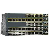 Cisco Catalyst WS-C3560X-48P-S, Managed, L3, Gigabit Ethernet (10/100/1000), Power over Ethernet (PoE), Rack-Einbau, 1U