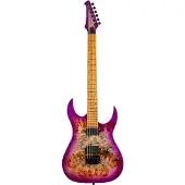 Spira Guitars S-450 TPP Pappelmaser glänzend Trans Purple