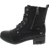 Mustang Shoes Schnürstiefelette "Shoes Stiefelette Lederimitat"