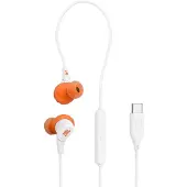 JBL Endurance Run 3C – Kabelgebundene In-Ear-Sportkopfhörer mit USB-C-Anschluss, Schutzklasse IP65, Pure Bass, weiß