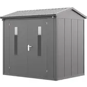 PRIMEYARD 228 x 180 cm Gerätehaus, anthrazit - (GFPV00918)