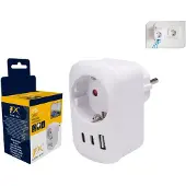 PerfectLED Stecker mit 3 USB-Anschlüssen für Spielzeug-Ladegeräte