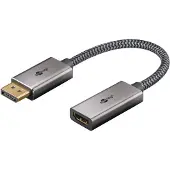 Goobay DisplayPort auf HDMI-Adapterkabel, vergoldet