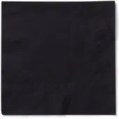 Mank Tissue Serviette Schwarz, 24 x 24 cm, 150 Stück -