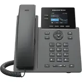 Grandstream Networks GRP2610, IP-Telefon, Schwarz, Kabelgebundenes Mobilteil, Tisch/Wand, Im Band, Außerhalb des Bandes, SIP-Info, Benutzer