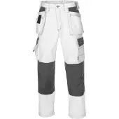 BIG Arbeitsschutz Handwerker Bundhose PANAMA, Canvas, weiß/grau 4311,4312,4314,4317 , 1 Stück, Größe: 42
