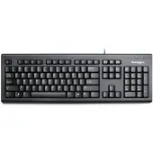 Kensington Value 1500109 (ES/Spanisch) Tastatur - Kabel - Schwarz - USB, PS/2 - QWERTY