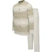 Cappuccino Italia Pyjama Siena Pyjama Grau