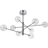 Ideal Lux Hängelampe Equinoxe, chrom / silber, für Wohn- / Esszimmer, Metall, Pendelleuchte