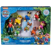 Spin Master PAW Patrol Jungle Pups – Spielfiguren-Geschenkset mit 7 Hundefiguren und 1 Ryderfigur zum Sammeln, ab 3 Jahren, 3 Jahr(e), Paw Patrol, Mehrfarbig