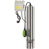 Ribiland PRPVC752/43F - Tauchpumpe für Brunnen - 750 W - Klarwasser