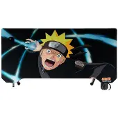 Konix Naruto 20250207, Gerade, Rechteckige Form, MDF-Platten, Metall, Gaming, Schwarz