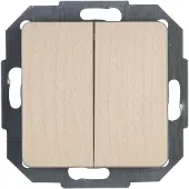 Kopp 618539084 Milano Ahorn Serien-Schalter