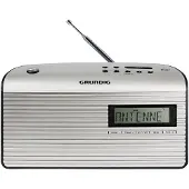 Grundig Music 7000X DAB+ BP, Tragbar, Digital, DAB+, FM, LCD, Silber, Wechselstrom/Batterie