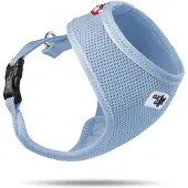 Curli Basic Geschirr Air-Mesh Skyblue L