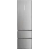 Haier Kühl-Gefrier Kombination Edelstahl 414 L XXL 3D 60 SERIES 5 HTW5620DNMG