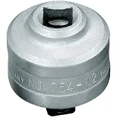 Gedore 754-02 Aufsteckknarre 1/2" rechts, 7680650