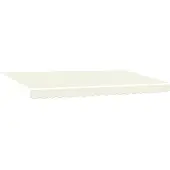 vidaXL Ausziehbare Markise Creme 350 x 200 cm Stoff