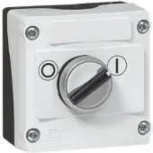 Baco Drehschalter Gehäuse mit 22 mm Fronmenten