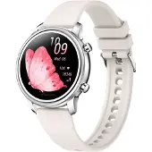 INF Smartwatch mit Fitness-Tracker und erweiterter Gesundheitsüberwachung Silber