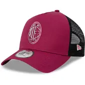 New Era A-Frame Trucker Cap - AC MAILAND rubin