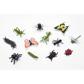 Mojo Fun Insects and Spider set 12pcs, 3 Jahr(e), MINI WORLDS, Mehrfarbig, Polyvinylchlorid (PVC)