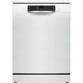 Bosch Serie 2 SMS25AW10F, Freistehend, Standardgröße (60 cm), Weiß, Schwarz, Tasten, 1,75 m