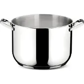 Lagostina 7115004609, Edelstahl, Aluminium, Edelstahl, Edelstahl, Edelstahl, Ergonomisch, Keramik, Gas, Halogen, Induktion, Versiegelte Platte