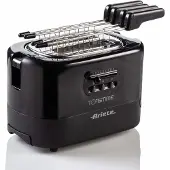 Ariete 0159/02, 2 Scheibe(n), Schwarz, Tasten, Niveau, 700 W, 165 mm, 275 mm