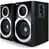 C-TECH repro SPK-310B, 2.0, drevené, cerné