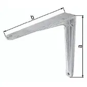 Alberts Konsole L.300mm H.250mm Alu-Guss Trgf.90kg