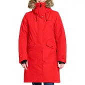 Didriksons Erika, Parka, Damen, Pomme Red