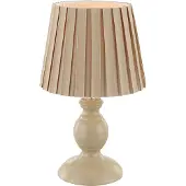Globo Lighting Globo Metalic Tischleuchte Sandfarben, 1xE14; 21690