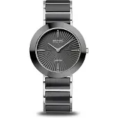 Bering 11435-702 Damenuhr Diamant Keramik 35mm 3ATM