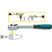 Hazet Umschaltknarre für Bits Sechskant 8 mm (5/16 Zoll) - 2264-1