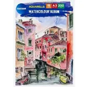Centrum Watercolor pad A3. 200g. 15 sheets.