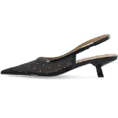 Bianco Kitten Heels in BlackRhinestone | Gr.: 37