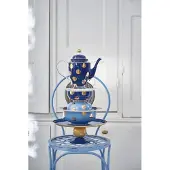 Pip studio Tortenplatte Metal Sphere Navy-Gold 32 x 12,5 cm