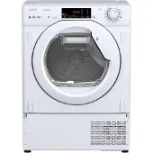 Candy BCTD H7A2TE-S, Integriert, Frontlader, Wärmepumpe, Tasten, Drehregler, Links, Weiß